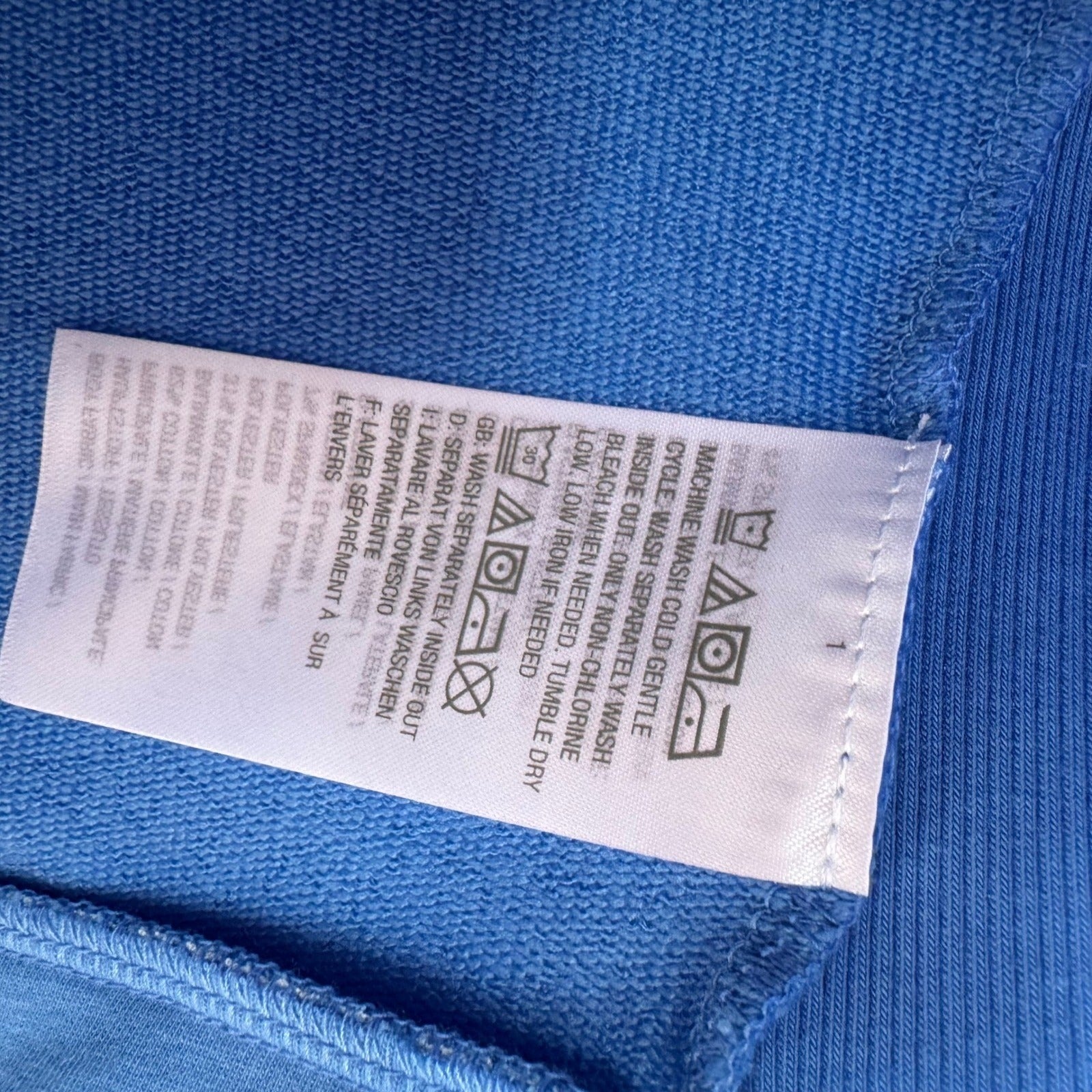 H by Halston Knit Soft Moto Biker Jacket Asymmetrical Zip Blue Womens 12 NEW