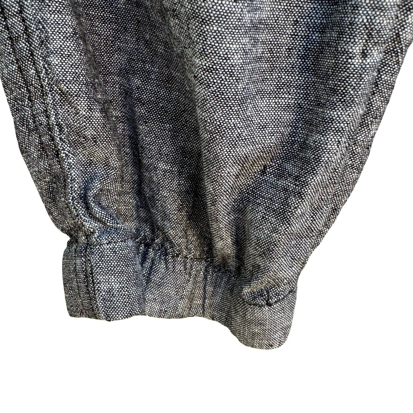 Sonoma Coastal Beachy Linen Utility Cargo Jogger Pants Minimalist Womens 10 NEW