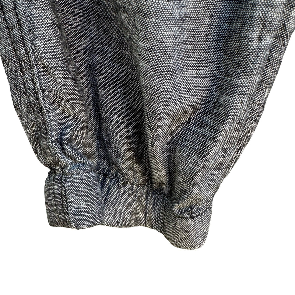Sonoma Coastal Beachy Linen Utility Cargo Jogger Pants Minimalist Womens 10 NEW
