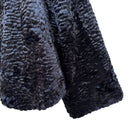 Switch Apostrophe Womens Black Faux Fur Cropped 3/4 Sleeve Evening Bolero Jacket XL 3 image