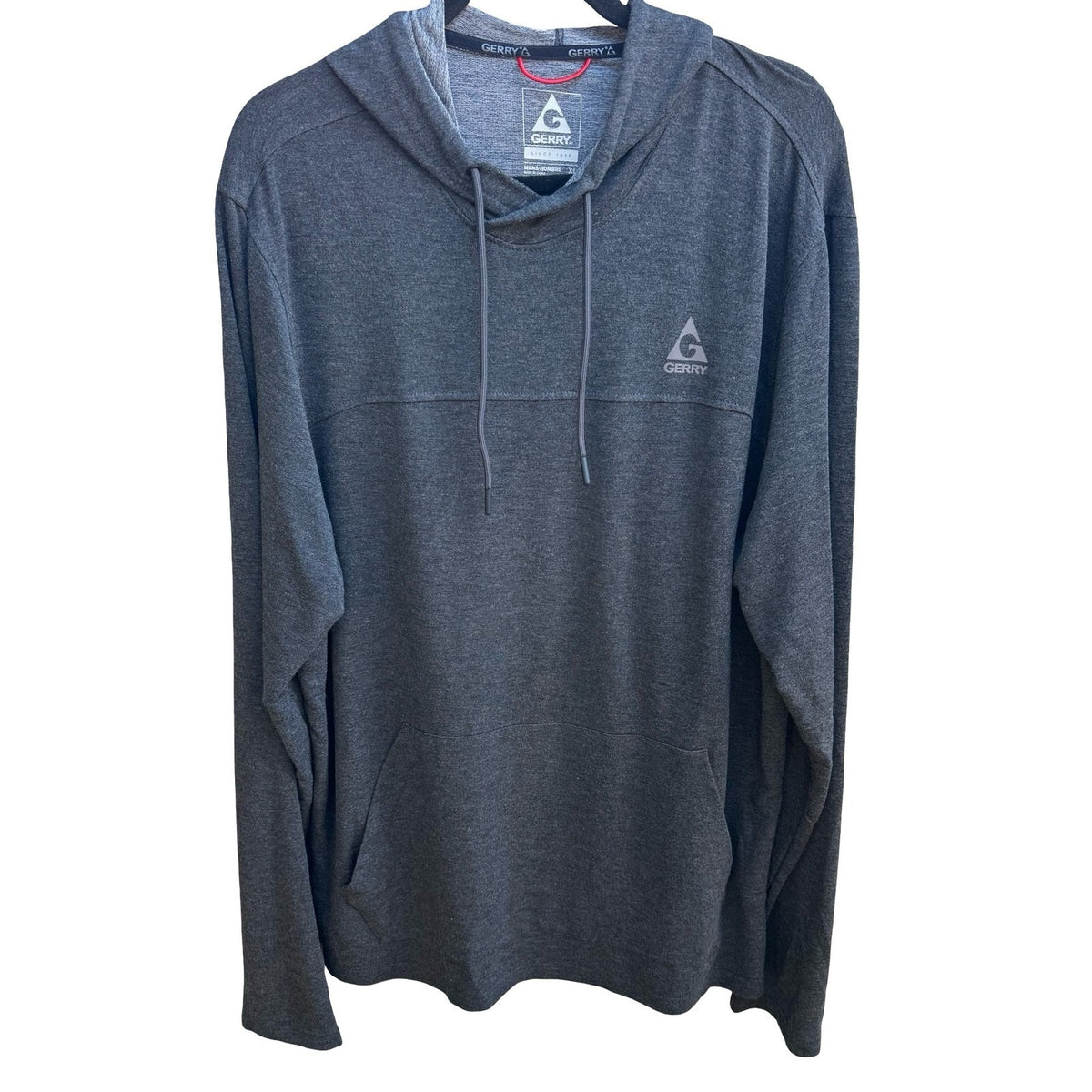 Gerry Gorpcore Athleisure Lightweight Stretch Active Stretch Hoodie Gray Mens XL