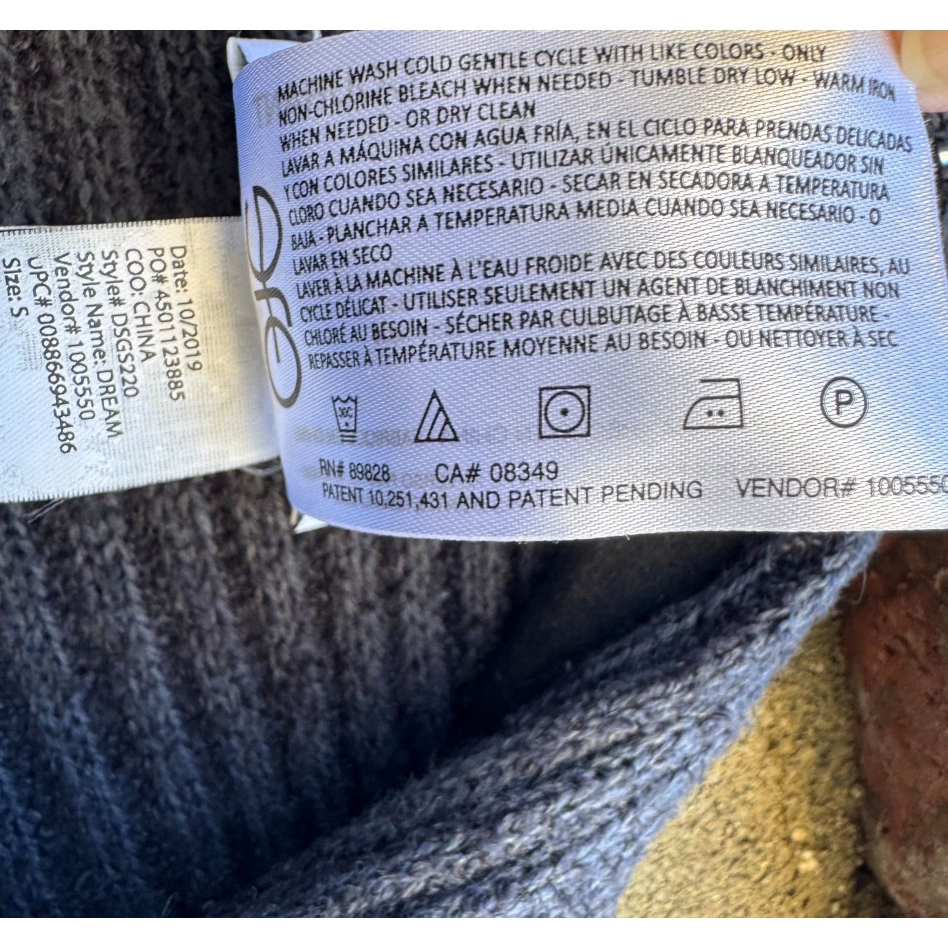 Skinnygirl Womens Draped Front Ribbed Open Front Knit Cardigan Sweater Grey S