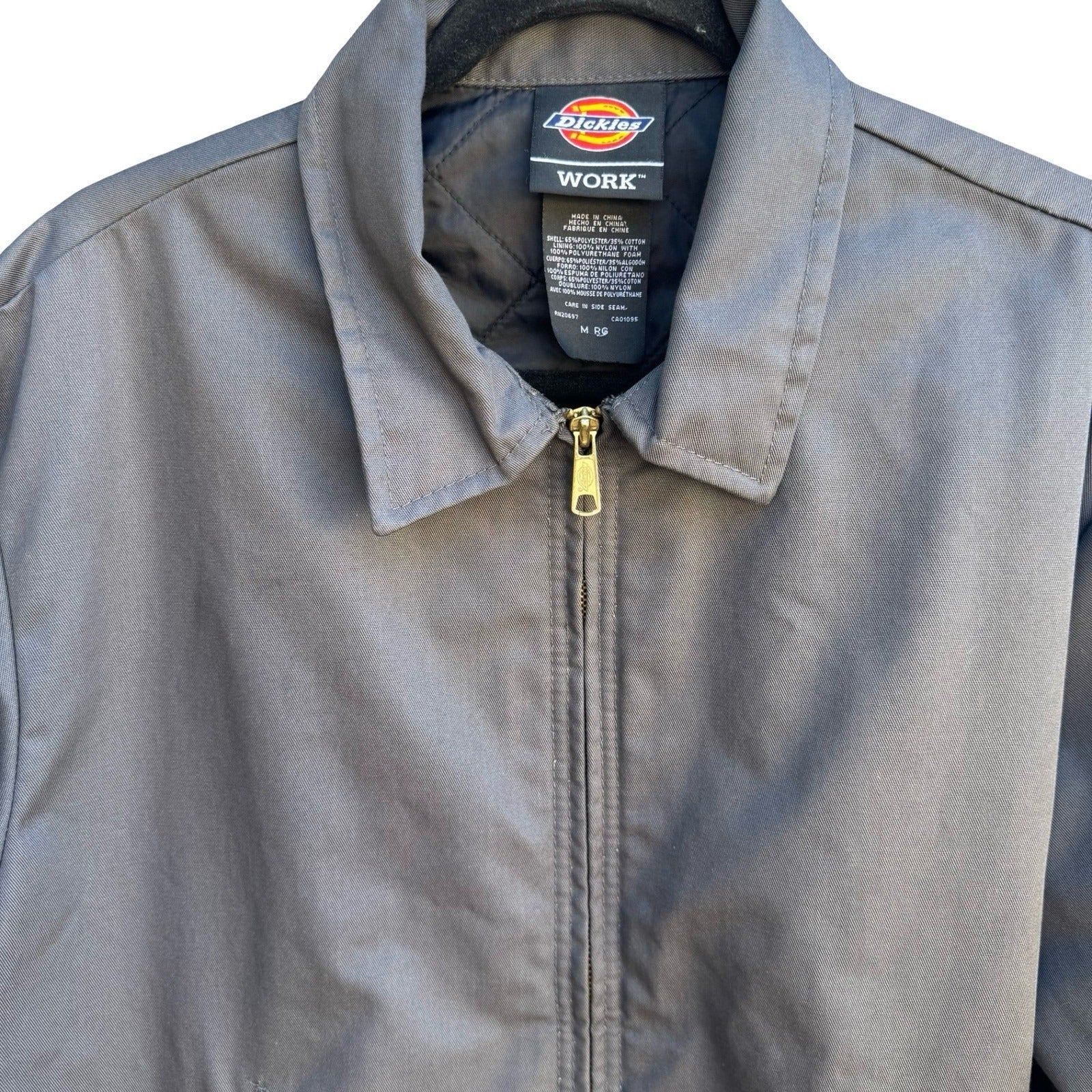 Dickies Eisenhower Chore Coat Gorpcore Streetwear Quilted Lined Work Jacket M