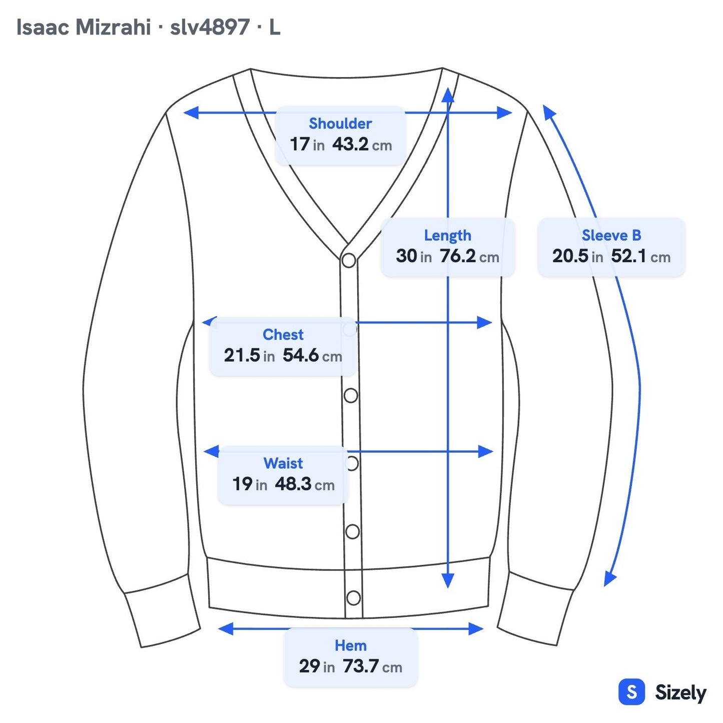 Isaac Mizrahi Minimalist Capsule Wardrobe Knit Cardigan 3/4 Sleeve Cream L NEW