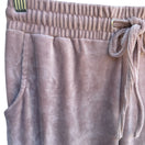 Switch Pink Republic Kohls Womens Mauve Velvet Corduroy Loungwear Jogger Pants New Med 3 image