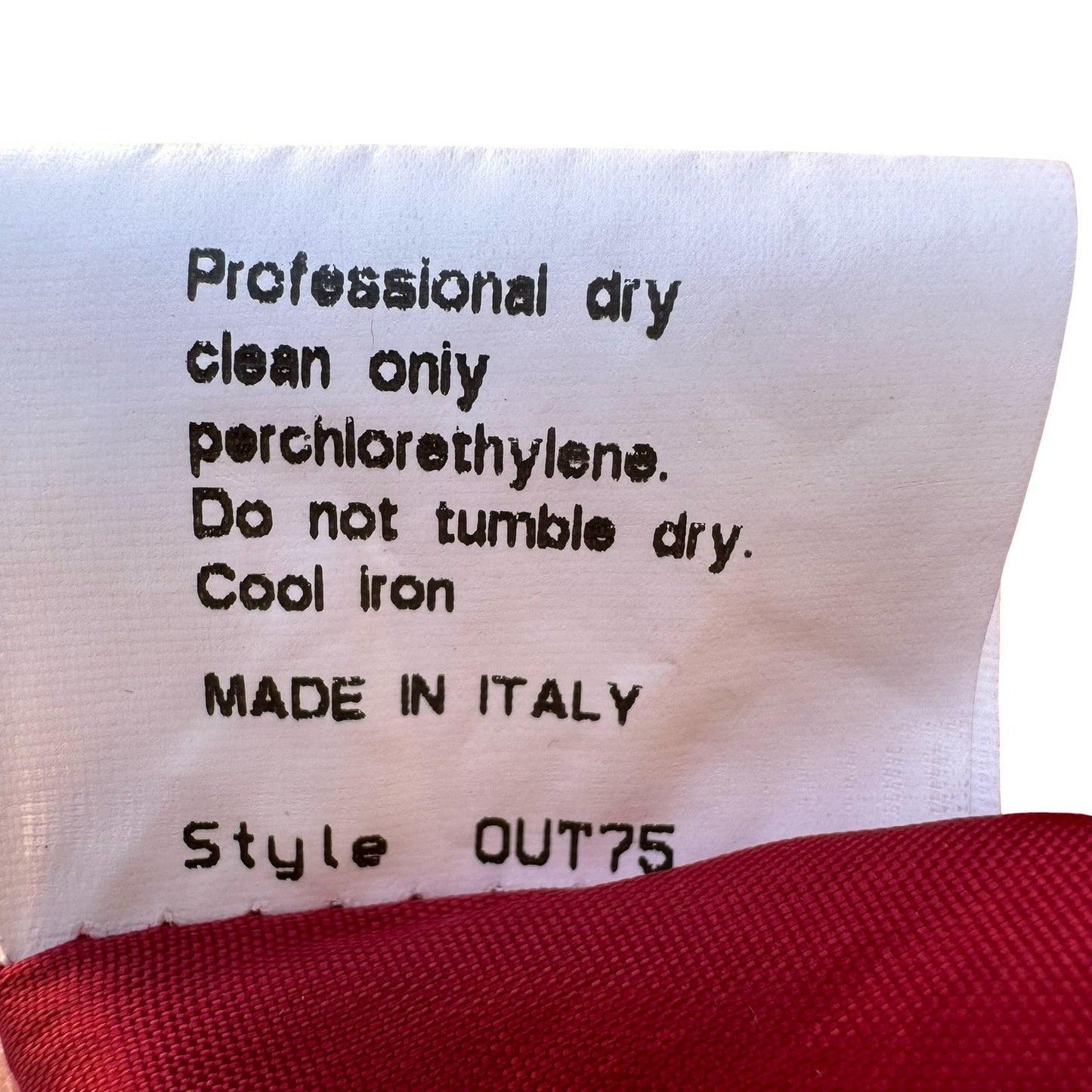 Barneys New York Vintage 90s Red Pinstripe Italian Cotton Silk Blazer Jacket 4
