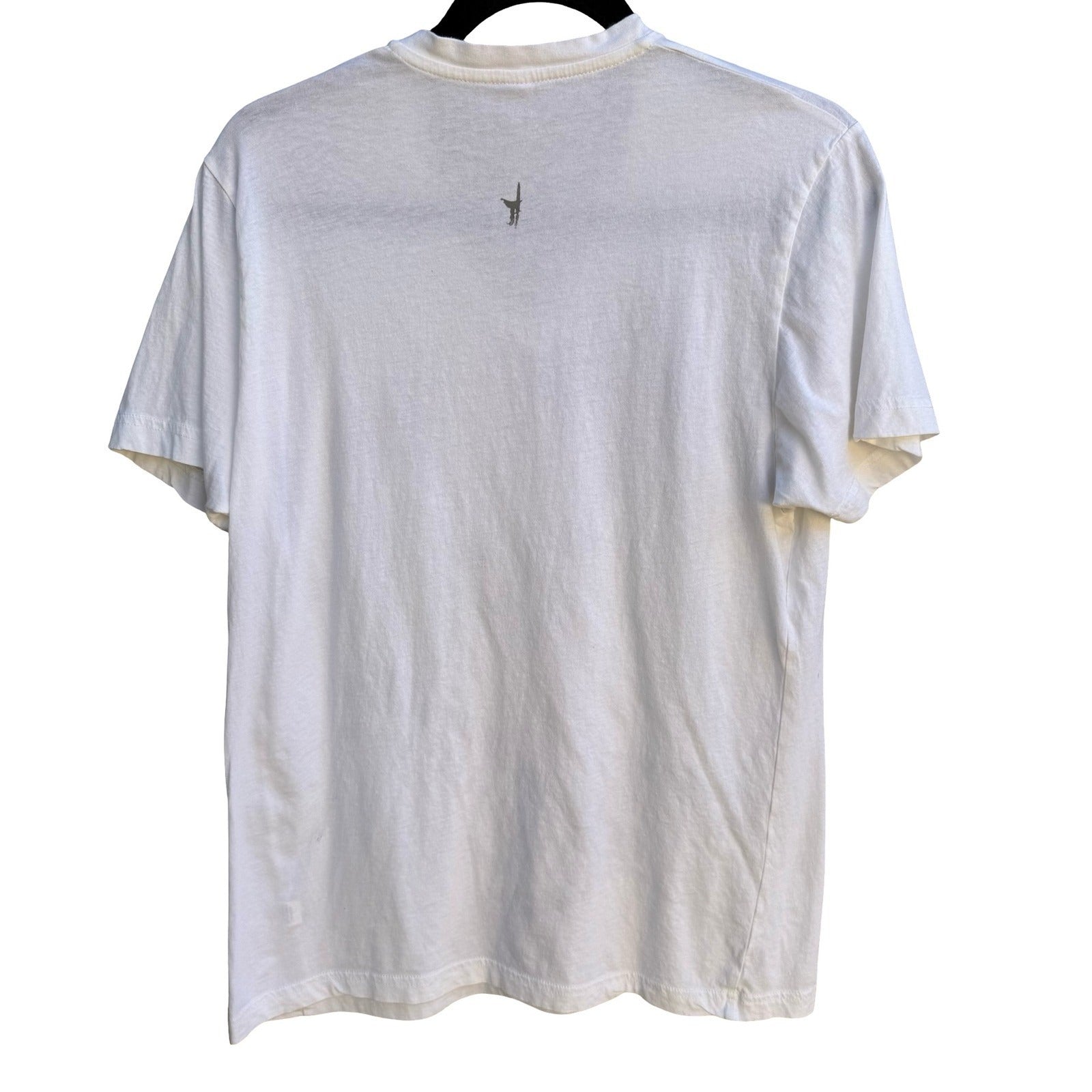 Alternative Apparel Abstract Grunge Alt Emo Graphic V-Neck Shirt Cotton Mens M